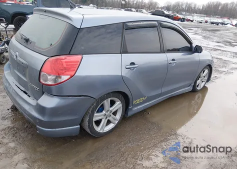 2004 Toyota Matrix Xr z USA, uszkodzony, nr VIN 2T1KR38E34C207624